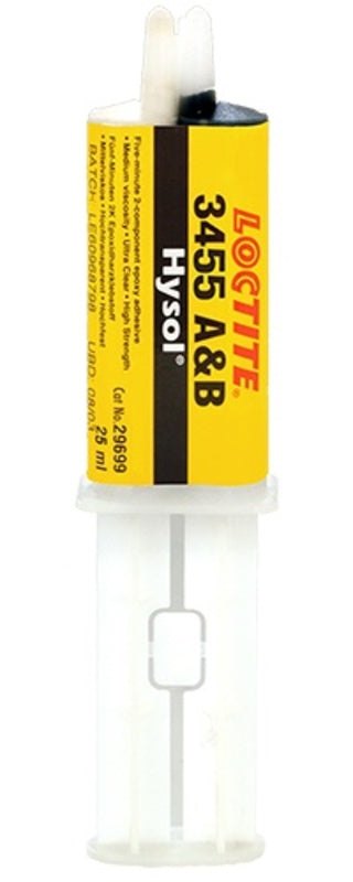 Résine époxy bi-composant aluminium A&B LOCTITE 3455 - seringue 24ml