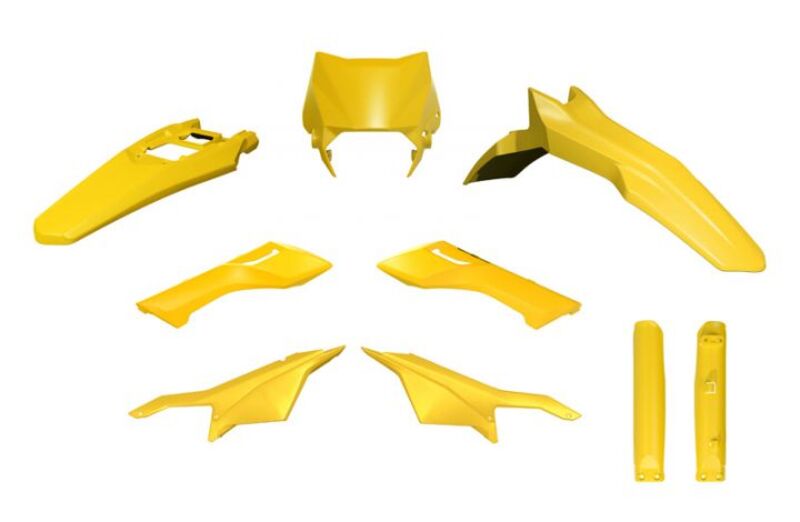 Kit plastique RACETECH - Réplica Jaune 6 pièces SUR-RON ULTRABEE