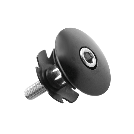Bouchon de jeu de direction + ETOILE - 1-1/8'' noir