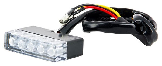 Feux arrière 5 leds cristal - Position + Stop