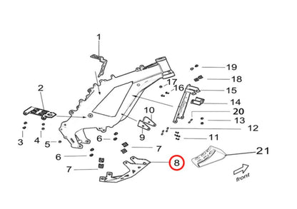 Sabot moteur d’origine – Sur-Ron Light Bee